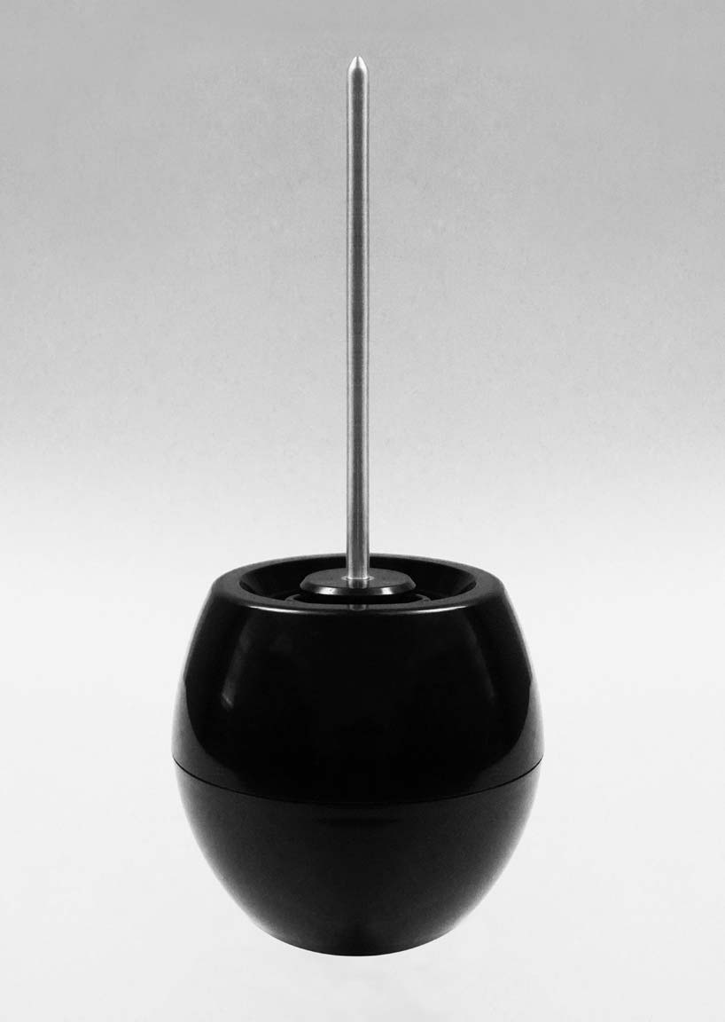 The GLOWB  ground spike can be screwed into the bottom of any light or battery case to stabilize the light and keep it in the perfect position. The ground-stake or spike is made of aluminum that wont decay over time